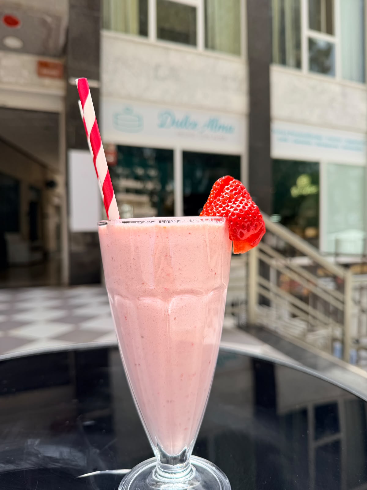 Strawberry milkshake